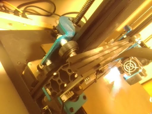 3D printer close-up