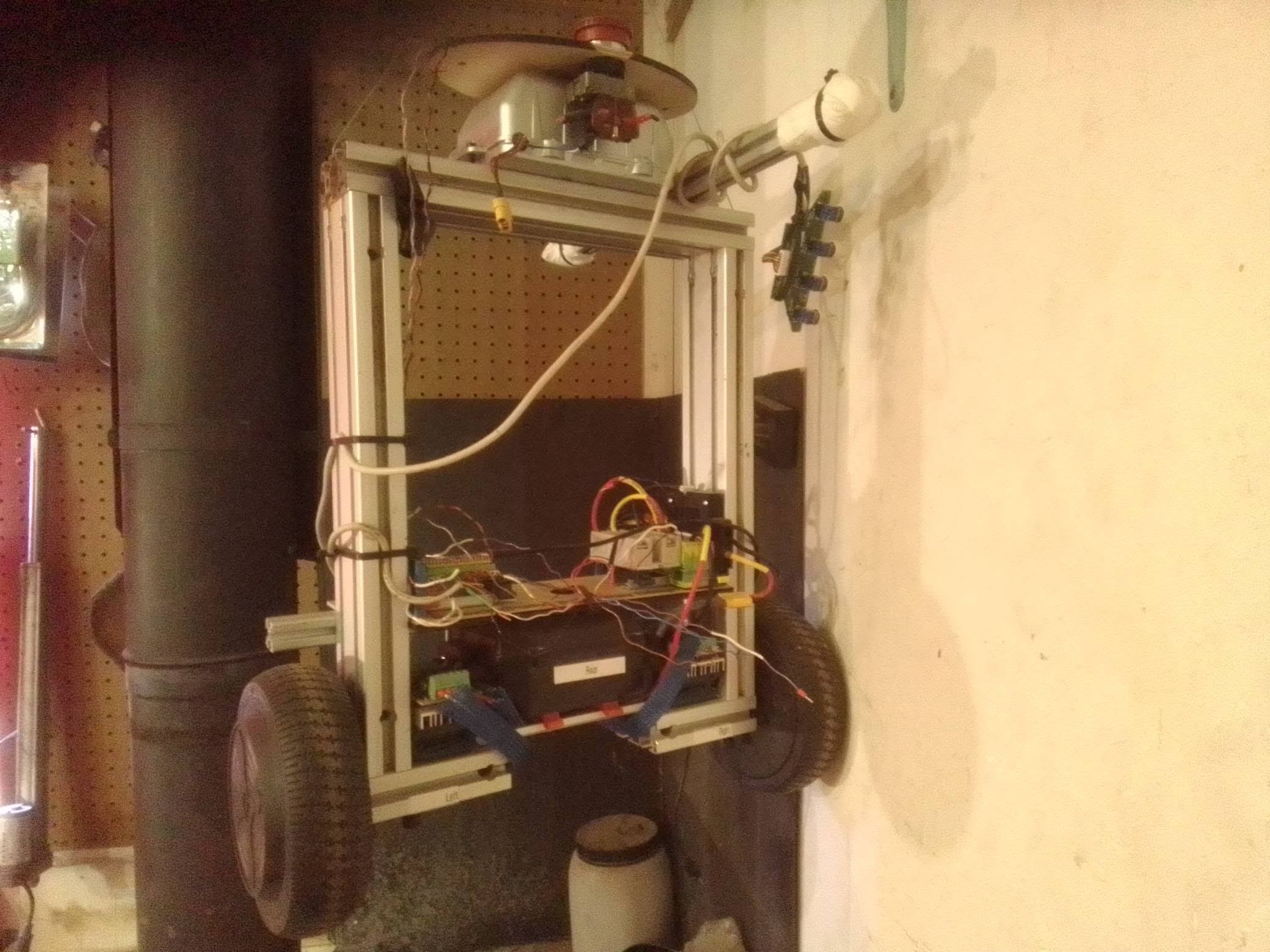 Self-balancing robot with camera